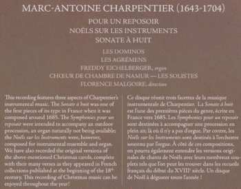 CD Marc Antoine Charpentier: Pour Un Reposoir - Noëls Sur Les Instruments - Sonate A Huit 327938