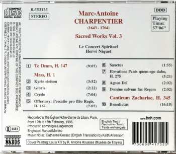 CD Marc Antoine Charpentier: Te Deum / Mass / Canticum Zachariae 242057