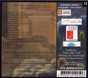 CD Marc Antoine Charpentier: Vêpres Pour Saint Louis 303313