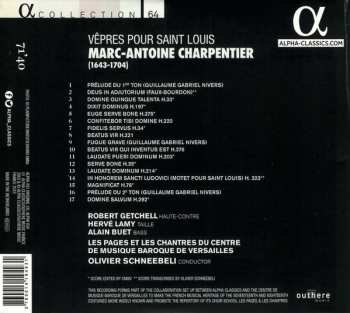 CD Marc Antoine Charpentier: Vêpres Pour Saint Louis 181252