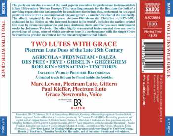 CD Marc Lewon: Two Lutes With Grace 397817