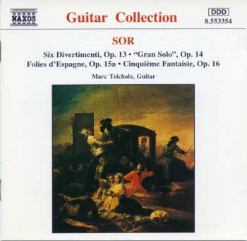 Album Marc Teicholz: Sor: Guitar Music Opp. 13, 14, 15a-c And 16 / Guitar Collection