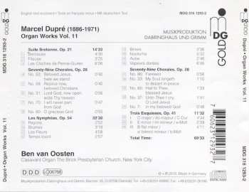 CD Marcel Dupré: Organ Works Vol. 11 329662