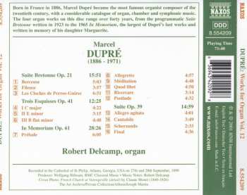 CD Marcel Dupré: Works For Organ Vol. 12 475432