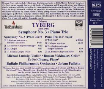 CD Marcel Tyberg: Symphony No. 3 • Piano Trio 321439