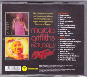 CD Marcia Griffiths: Naturally / Steppin' 179307