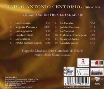 CD Marco Antonio Centorio: Vocal and Instrumental Music 407892