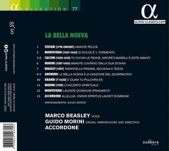 CD Marco Beasley: La Bella Noeva 113019