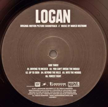 2LP Marco Beltrami: Logan (Original Motion Picture Soundtrack)  LTD 72640