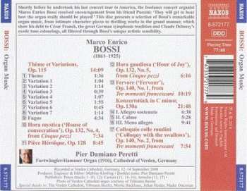 CD Marco Enrico Bossi: Konzertstück in C Minor, Hora Mystica, Hora Gaudiosa 327967