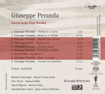 SACD Marco Giuseppe Peranda: Sacred Music From Dresden 301669