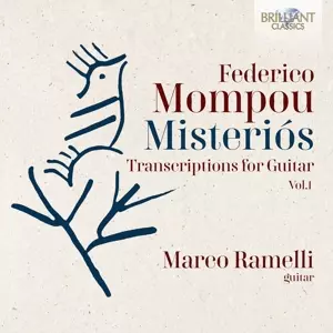 Federico Mompou: Misterios, Transcriptions For Guitar Vol. 1
