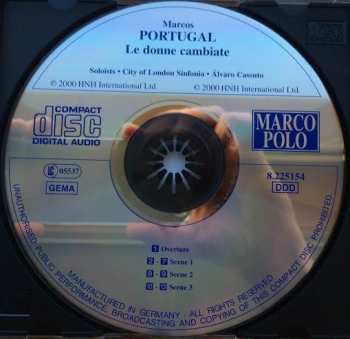 CD Marcos Portugal: As Damas Trocadas (The Mistress And The Maid Or The Triumph Of Humility) 283004