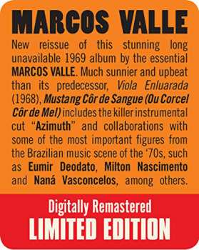 CD Marcos Valle: Mustang Côr De Sangue LTD | DIGI 101212