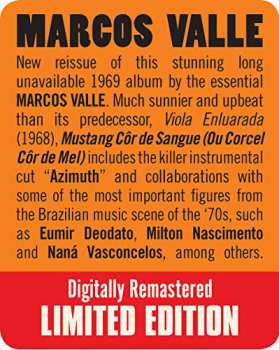 CD Marcos Valle: Mustang Côr De Sangue LTD | DIGI