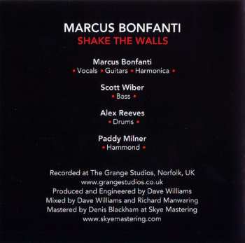 CD Marcus Bonfanti: Shake The Walls 453799