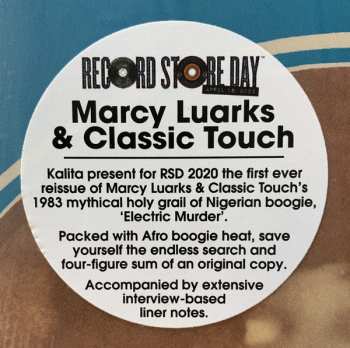 LP Marcy Luarks & Classic Touch: Electric Murder 141161