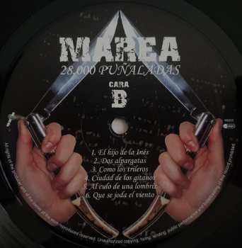 LP/CD Marea: 28.000 Puñaladas 63203