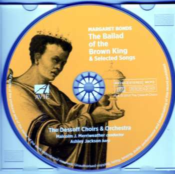 CD Margaret Bonds: The Ballad Of The Brown King & Selected Songs 359370