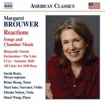 Album Margaret Brouwer: Kammermusik & Lieder - "reactions"