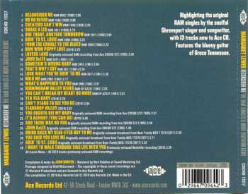 CD Margaret Lewis: Reconsider Me - The RAM Singles & More Southern Gems 300928