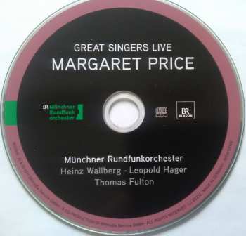CD Margaret Price: Great Singers Live Margaret Price 183489