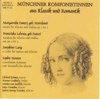 Album Margarethe Danzi: Münchner Komponistinnen Aus Klassik Und Romantik