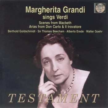 Margherita Grandi: Sings Verdi 