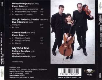 CD Franco Margola: Piano Trios 480678