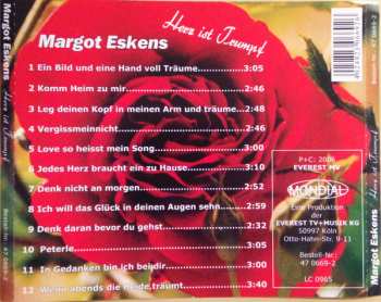 CD Margot Eskens: Herz Ist Trumpf 512002