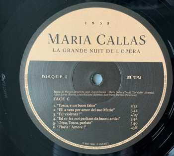2LP Maria Callas: La Grande Nuit De L'Opéra 318006