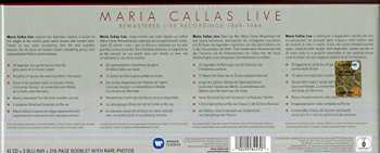 42CD/Box Set/3Blu-ray Maria Callas: Maria Callas Live Remastered Recordings 1949 - 1964 46896
