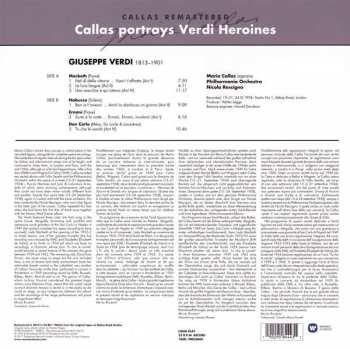 LP Maria Callas: Callas Portrays Verdi Heroines