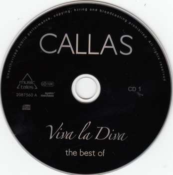 2CD Maria Callas: Viva La Diva 516537