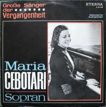 Album Maria Cebotari: Maria Cebotari, Sopran