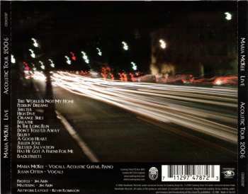 CD Maria McKee: Live Acoustic Tour 2006 299388