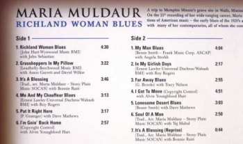 2LP Maria Muldaur: Richland Woman Blues 493014