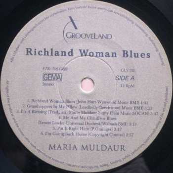 2LP Maria Muldaur: Richland Woman Blues 493014