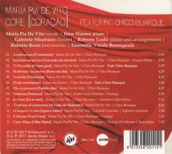 CD Maria Pia De Vito: Core [Coração] 340470