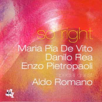 Maria Pia De Vito: So Right