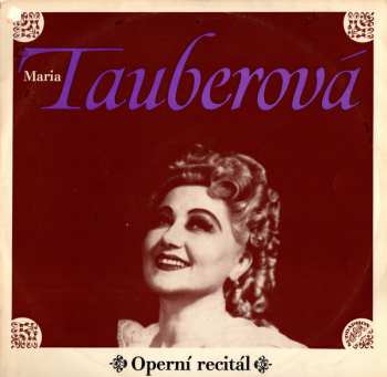 Album Mária Tauberová: Operní Recitál