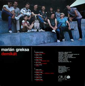 LP Marián Greksa: Marián Greksa Demikát 82780