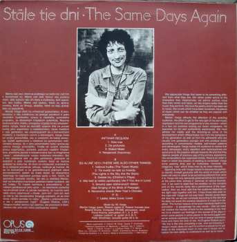 LP Marián Varga: Stále Tie Dni • The Same Days Again