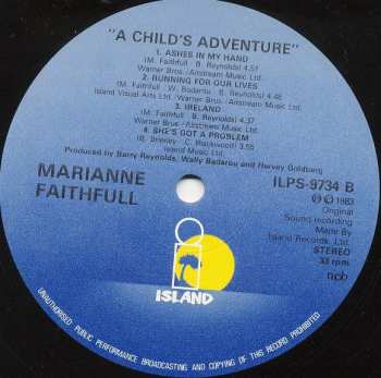 LP Marianne Faithfull: A Childs Adventure 188245