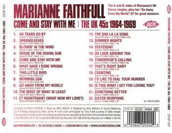 CD Marianne Faithfull: Come And Stay With Me - The UK 45s 1964-1969 252682