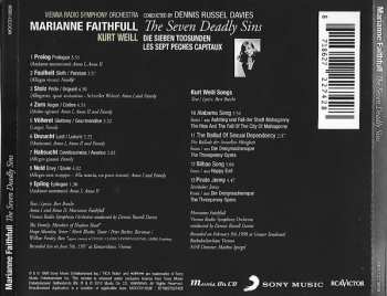 CD Marianne Faithfull: The Seven Deadly Sins 101954