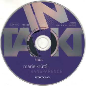 CD Marie Krüttli: Transparence 449793