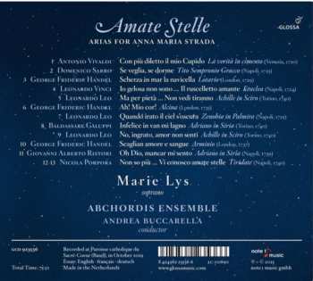 CD Marie Lys: Amate Stelle - Arias For Anna Maria Strada  409027