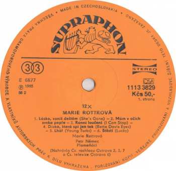 LP Marie Rottrová: 12x