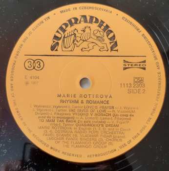 LP Marie Rottrová: Rhythm & Romance